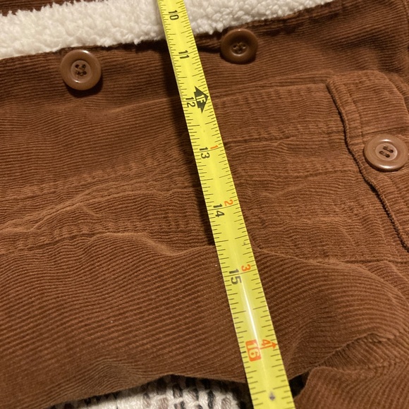 90's Vintage Corduroy Brown Bomber Jacket - Picture 9 of 11